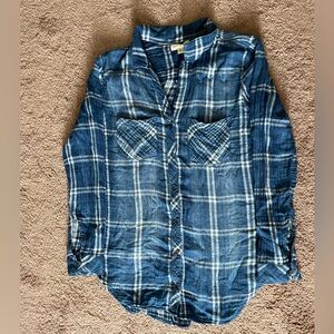 Cloth & Stone flannel size large